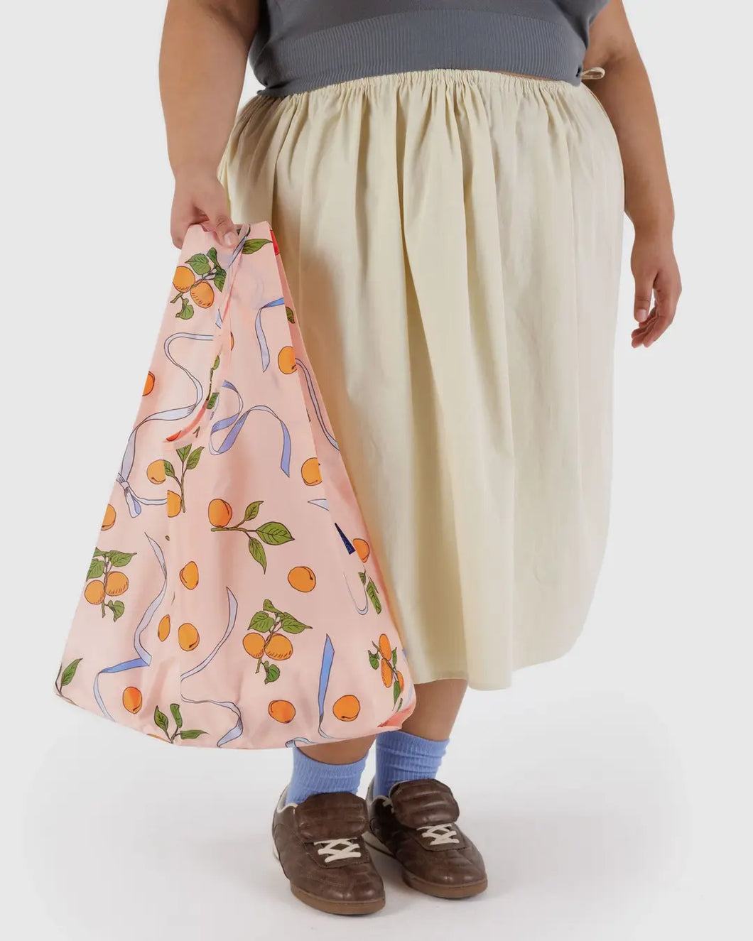 standard baggu in apricots & ribbons