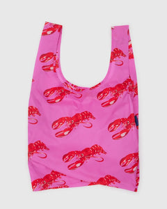 standard baggu in pink lobster