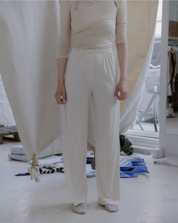 domond pants in undyed