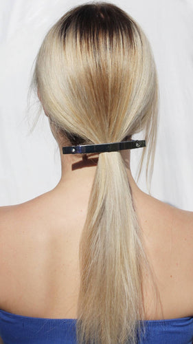 the 021 xl hair clip in silver