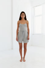 Load image into Gallery viewer, essential strap top in grey melange
