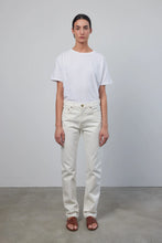 Load image into Gallery viewer, brit tapered jean chalk overdye