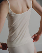Load image into Gallery viewer, cotton rib tank top in off white